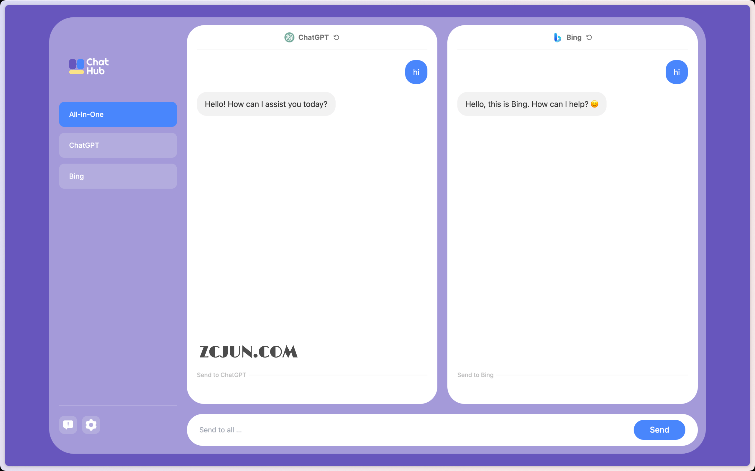 ChatHub-ChatGPT和Bing Chat多合一聊天机器人客户端