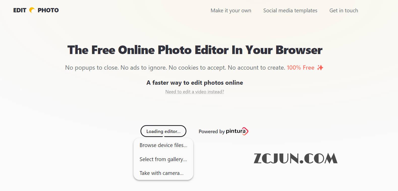 在线照片编辑器 免费无广告-Edit Photo