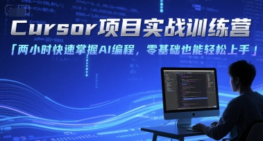 98c6f2c2287f4c7 Cursor项目实战训练营,两小时快速掌握AI编程,零基础也能轻松上手