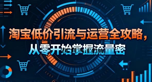 9e7c2ed4451591e 淘宝低价引流与运营全攻略,从零开始掌握流量密码