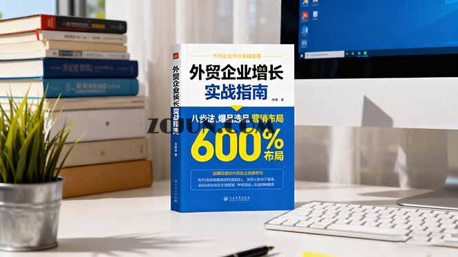 124f77795d8670f 外贸企业增长实战指南,八步法、爆品选品、营销布局,业绩增长300%