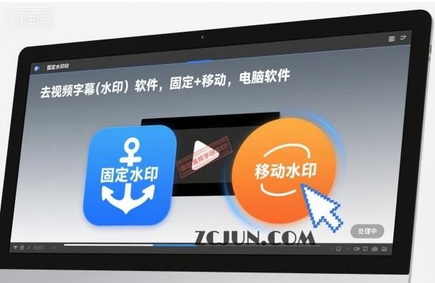 去视频字幕(水印)软件,固定+移动,电脑软件