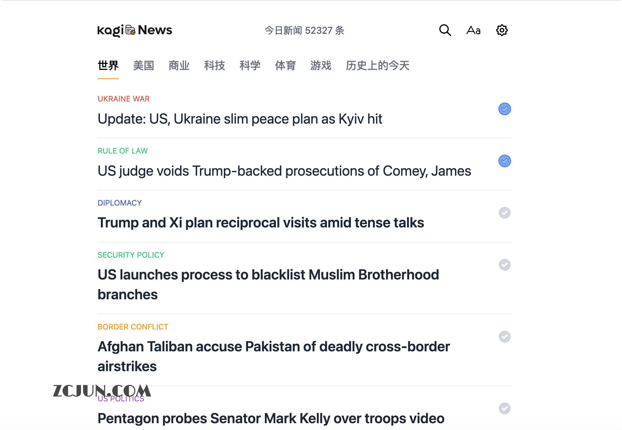 Kagi News:将全球数千家新闻来源提炼成一份完美的每日简报,只需 5 分钟,即可获得所有重要观点