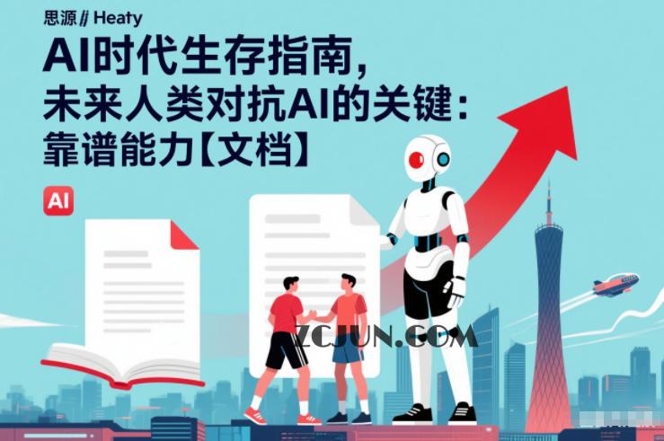AI时代生存指南,未来人类对抗AI的关键:靠谱能力【文档】