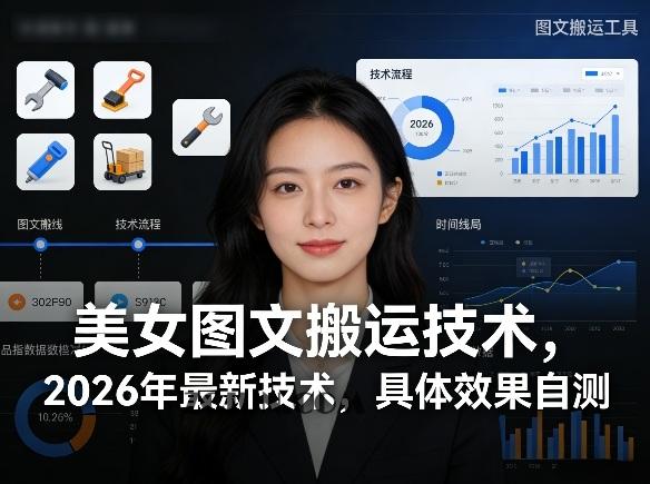 美女图文搬运技术,2026年最新技术,具体效果自测