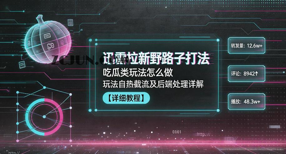 迅雷拉新野路子打法,吃瓜类玩法怎么做,玩法自热截流及后端处理详解