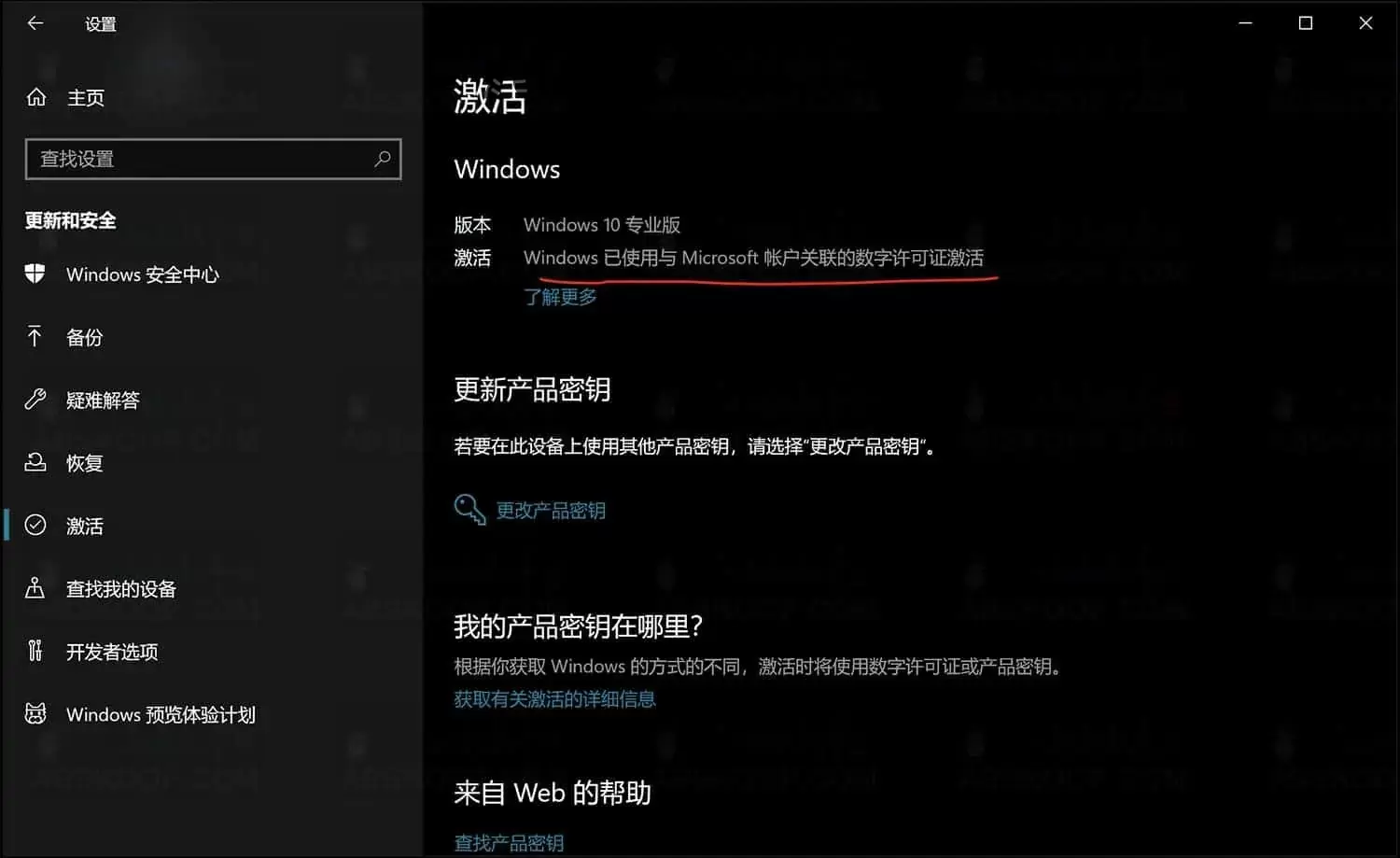 云萌 – Windows 10 激活工具 永久数字权利激活工具