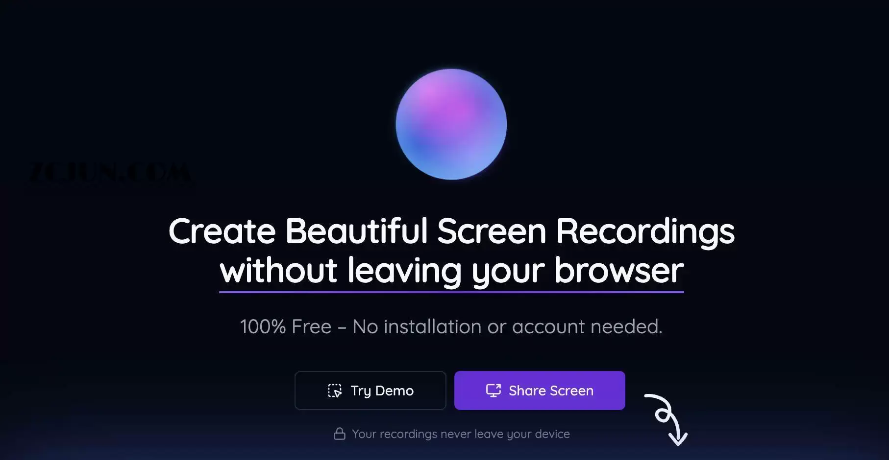 Screen now：免费在线录屏工具，集成视频剪辑功能，轻量高效制作4K高清录屏