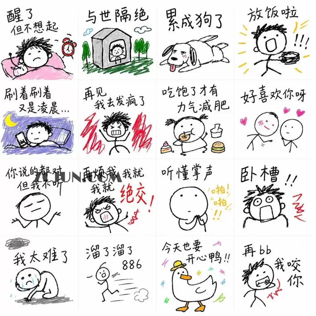 提示词分享：chatGPT gpt-image2表情包提示词